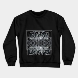 Larroun design # merch serie 1 "anhinga hand tool" Crewneck Sweatshirt